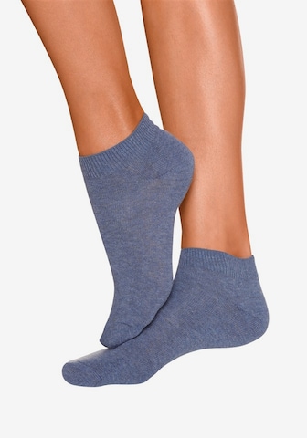 GO IN Ankle Socks in Blue: front