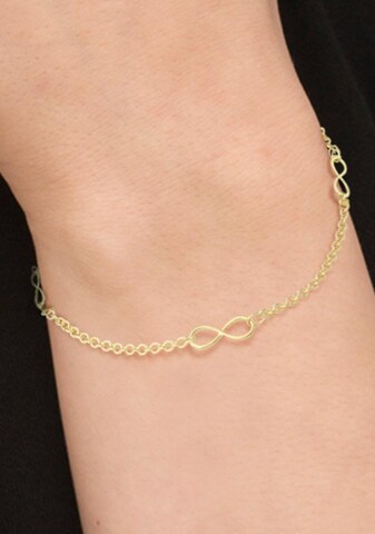 AMOR Bracelet 'Infinity' in Gold: front