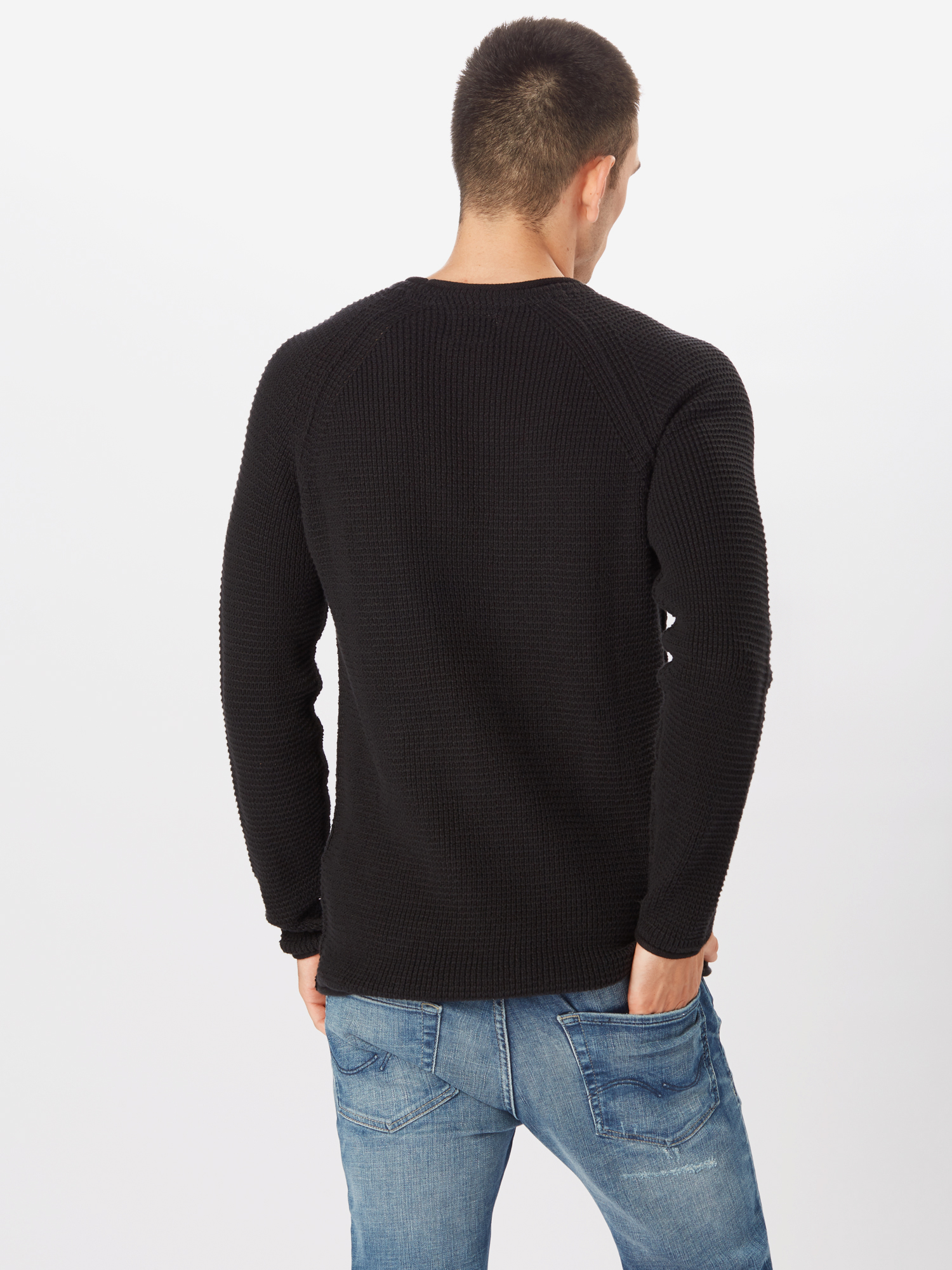UWvWn Odzież Redefined Rebel Sweter Harden w kolorze Czarnym 