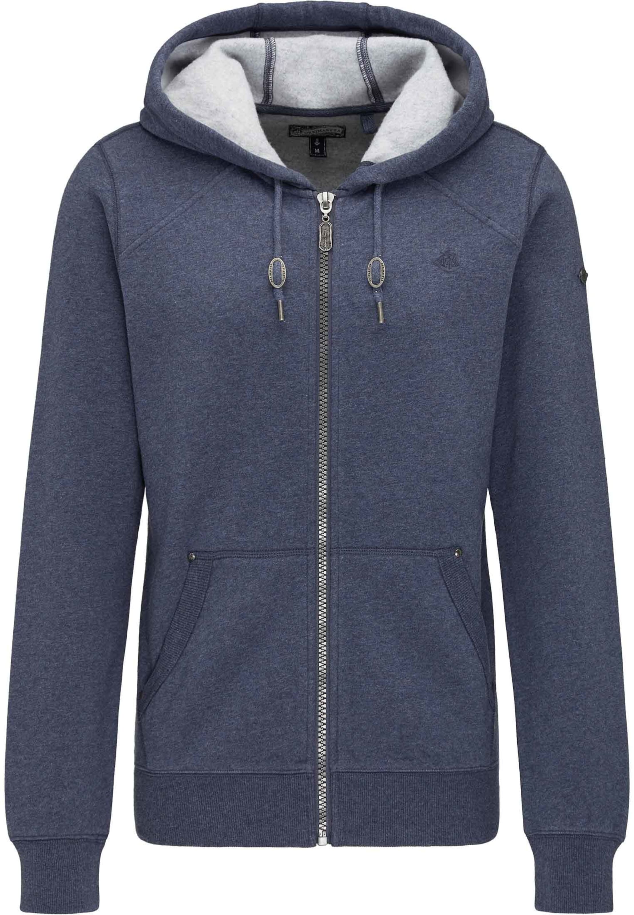 DREIMASTER - Trui in de kleur Duifblauw