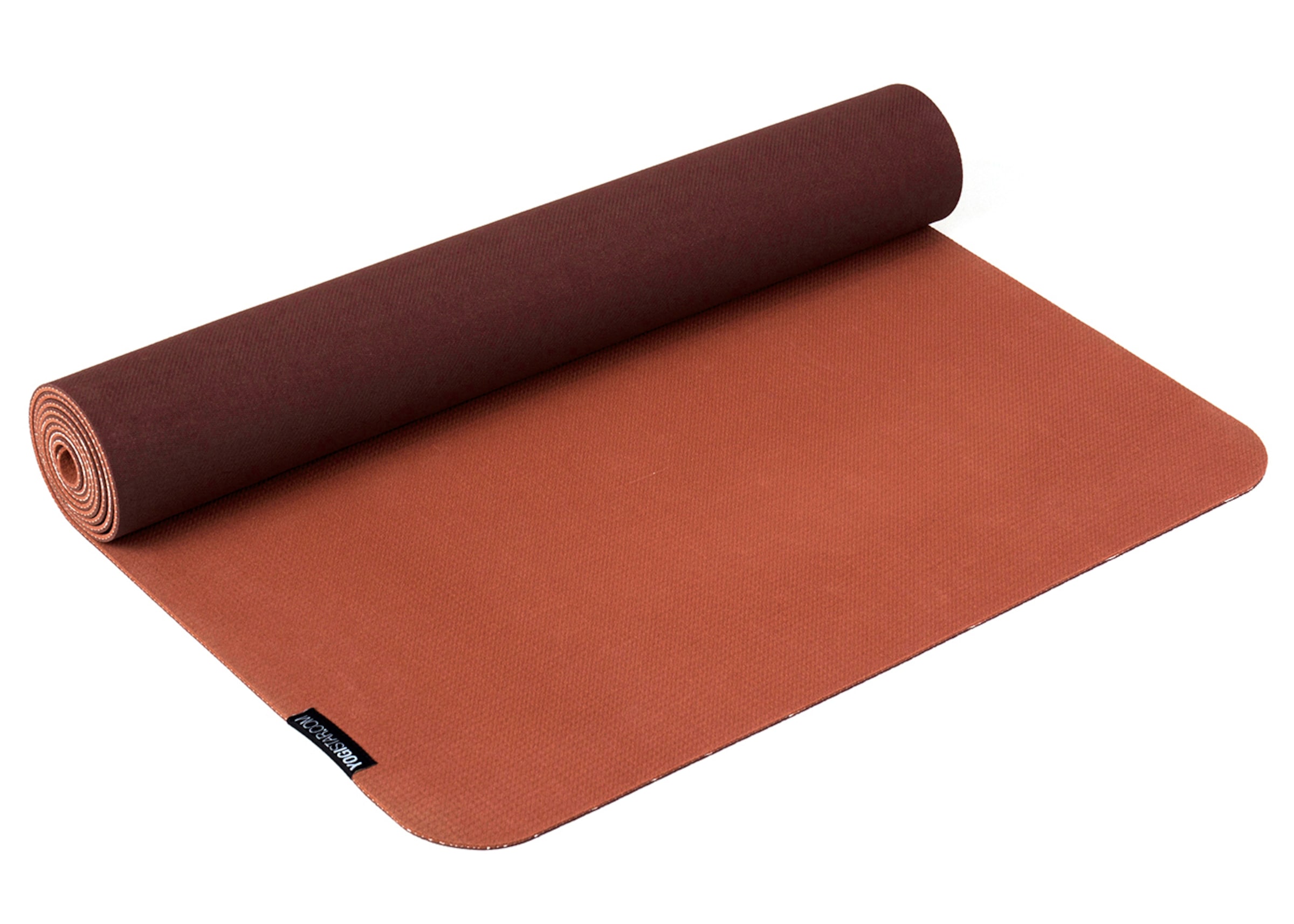 YOGISTAR.COM Mat 'Pure Eco' in Red: front