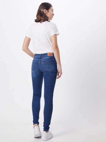 LEVI'S ® Skinny Jeans '710' i blå: tilbage