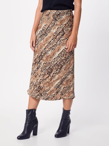 Jupe 'THESSA SKIRT' TFNC en beige : devant