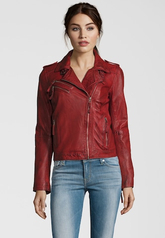 7ELEVEN Between-Season Jacket 'Maiha' in Red: front