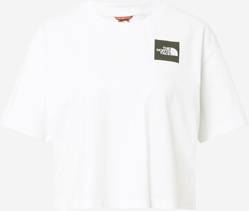 T-shirt THE NORTH FACE en blanc : devant