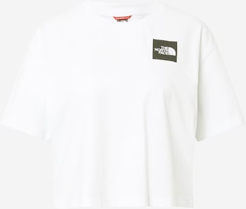 THE NORTH FACE Shirt in Wit: voorkant