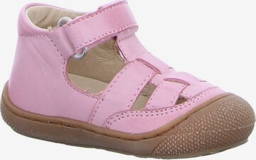 NATURINO Open shoes 'Wad' in Pink