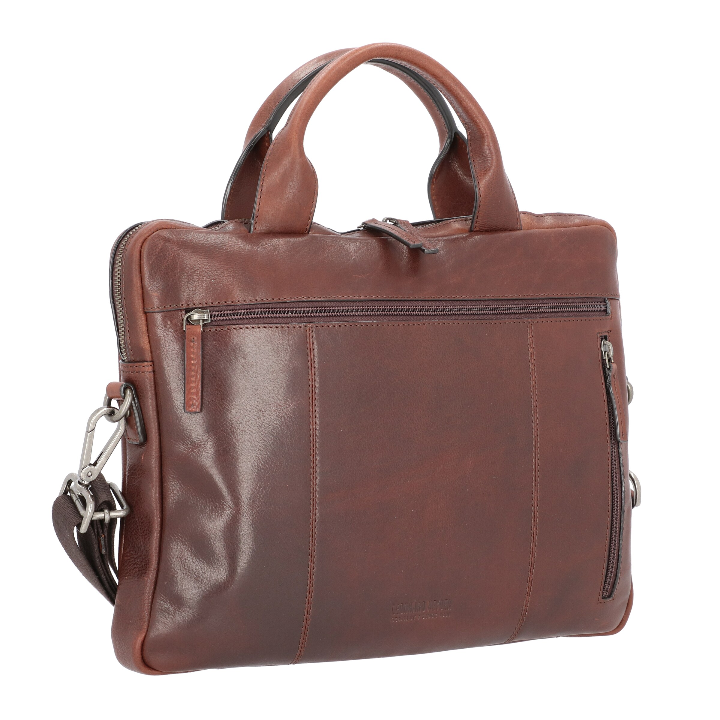 Sac d’ordinateur portable 'Roma' LEONHARD HEYDEN en marron