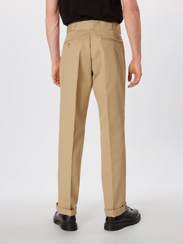 DICKIES Regular Work Pant '874 Original' in Beige: zadná strana