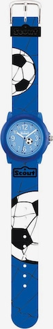 SCOUT Watch in Blue: front