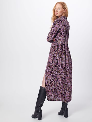 Rochie tip bluză 'Solero' de la modström pe mov: spate