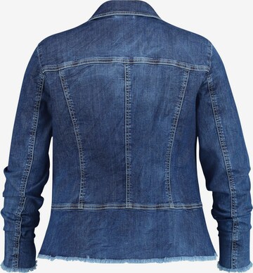 SAMOON Between-Season Jacket in Blue