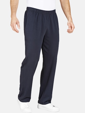 Jan Vanderstorm Regular Pants 'Wenner' in Blue: front