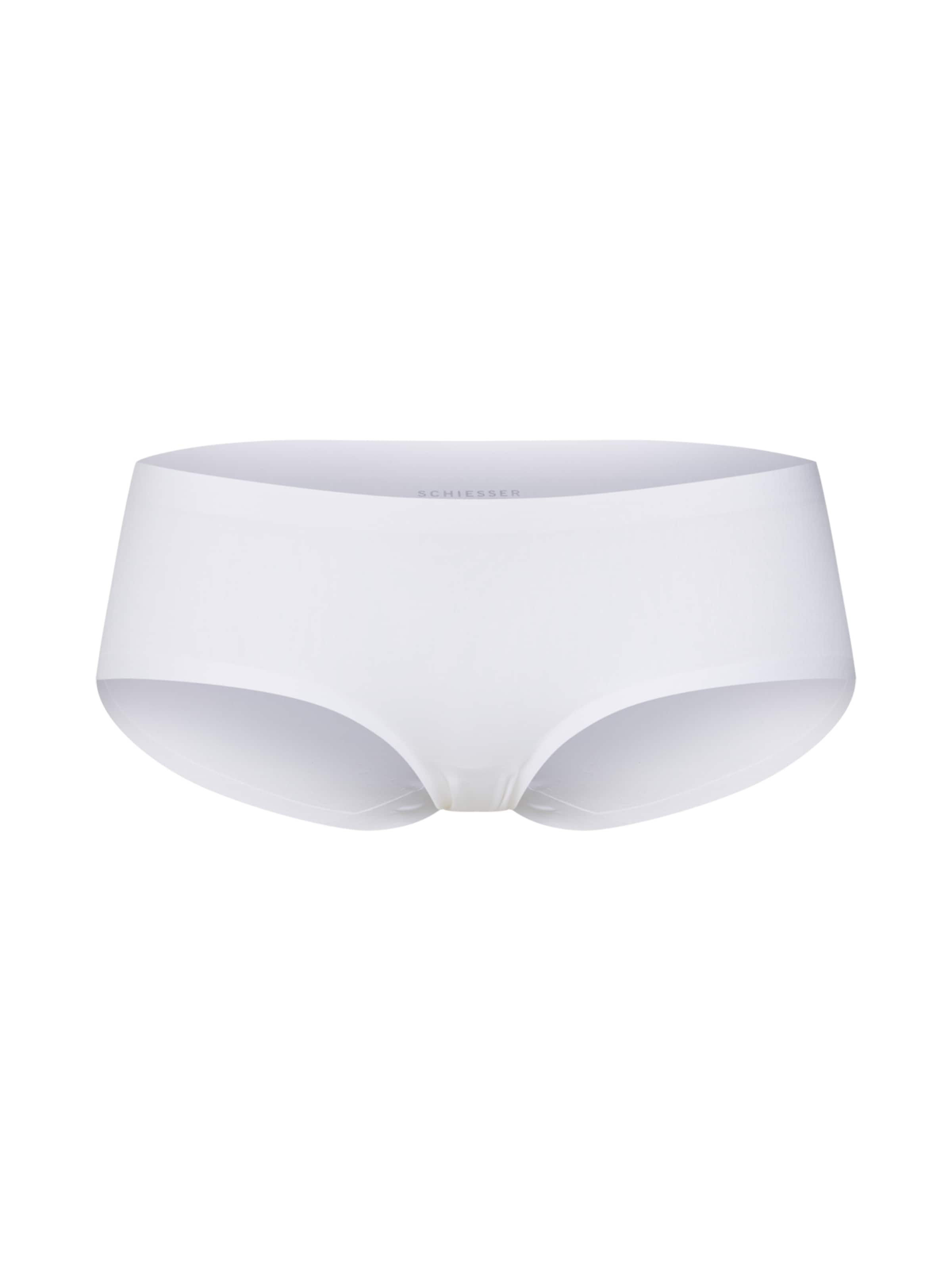 SCHIESSER Panty 'Invisible Cotton' in White: front