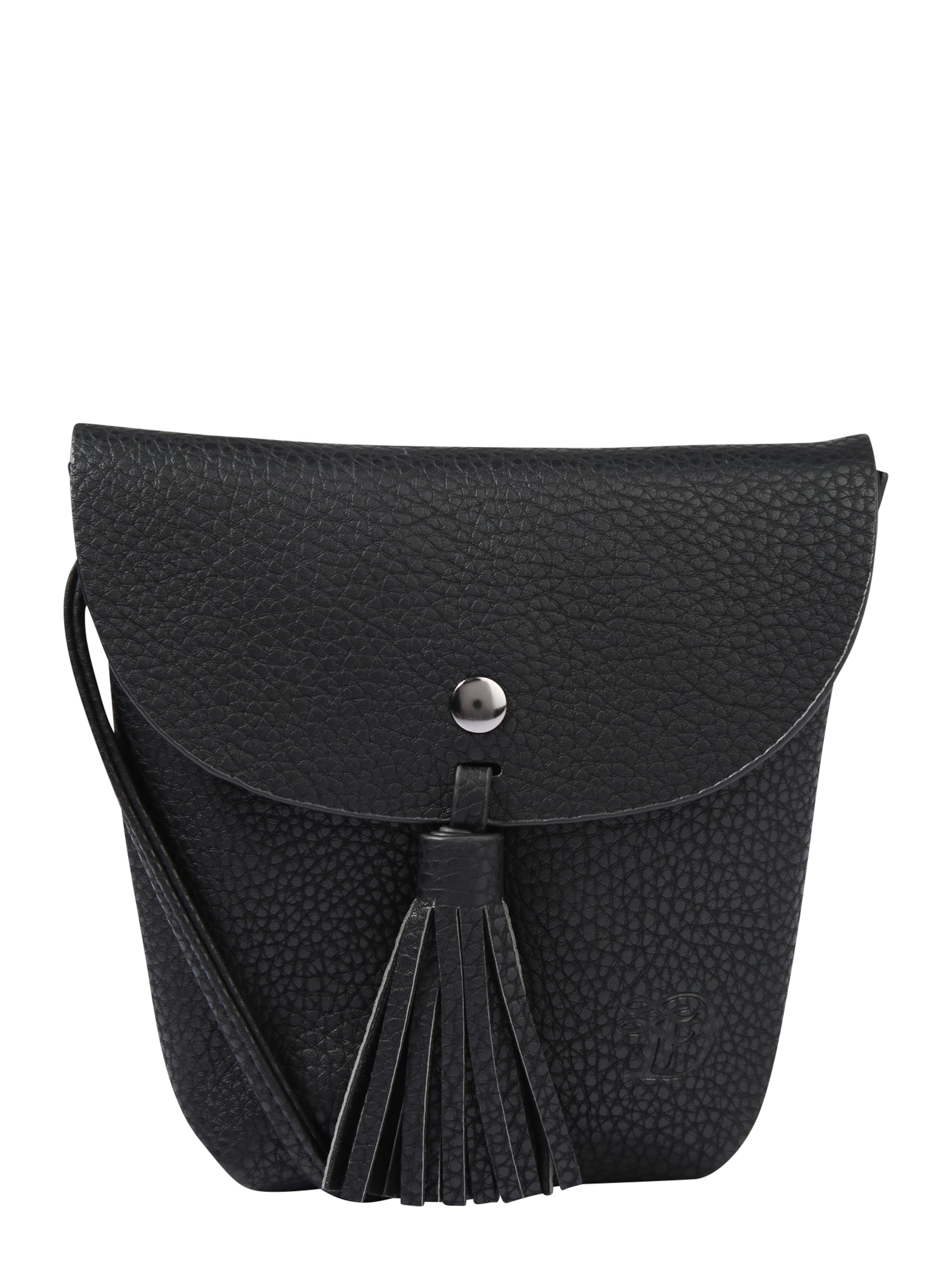 TOM TAILOR DENIM Taška přes rameno 'IDA' – černá: přední strana