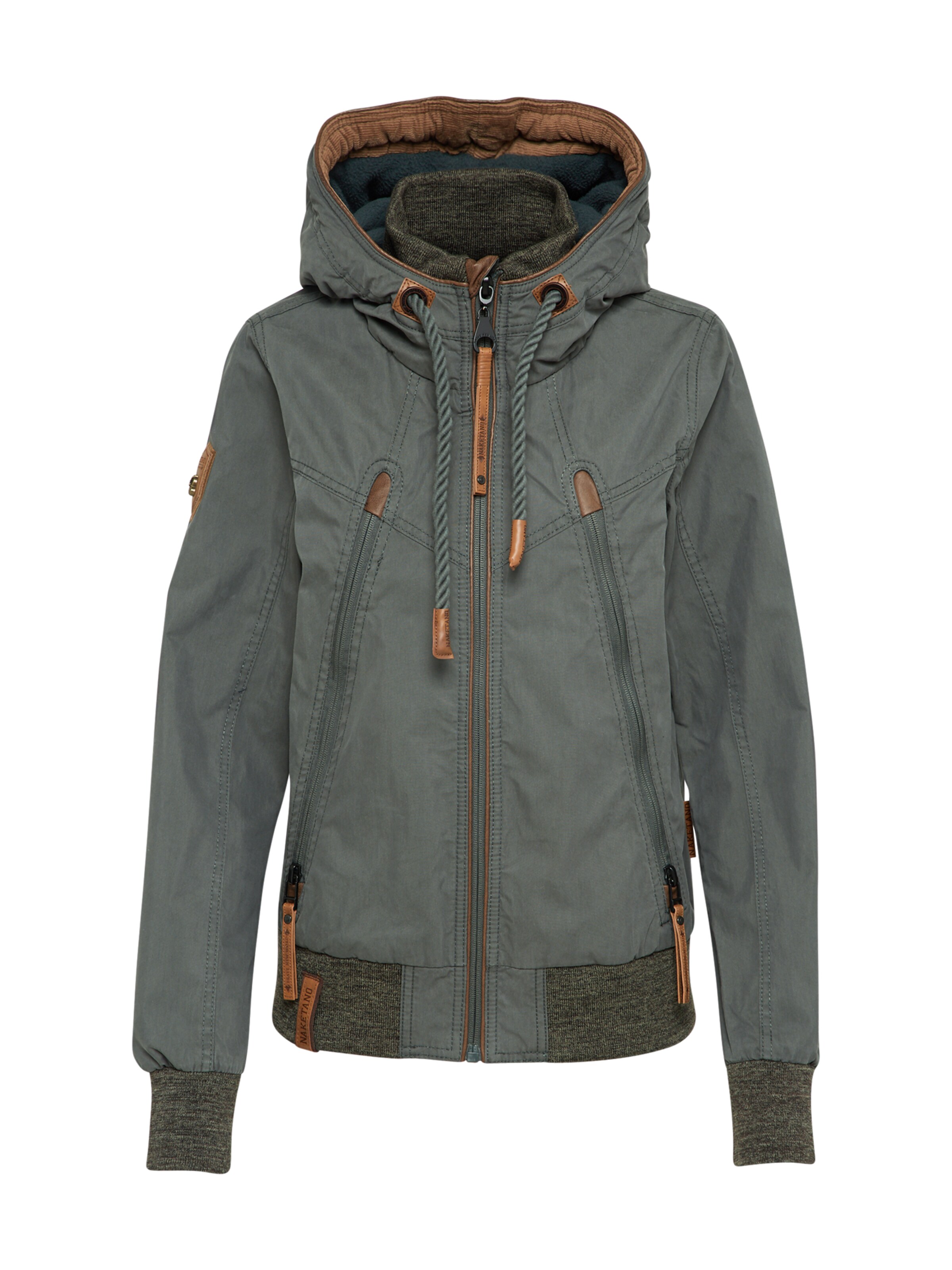 naketano - Tussenjas in de kleur Kaki