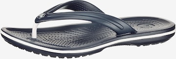 Crocs T-Bar Sandals 'Flip' in Blue: front