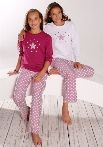 PETITE FLEUR Pajamas in Pink: front