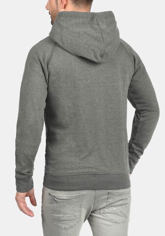 BLEND Zip-Up Hoodie 'Speedy' in Grey