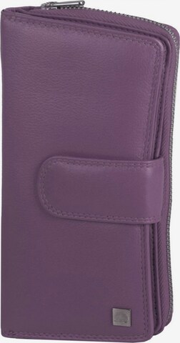 GREENBURRY Wallet in Purple: front