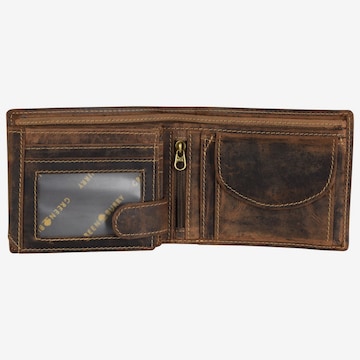 Porte-monnaies 'Vintage Adler' GREENBURRY en marron