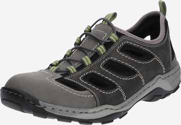 Rieker Athletic Lace-Up Shoes '08065-40' in Grey: front