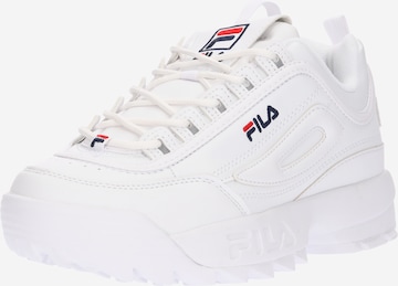 FILA - Zapatillas deportivas bajas 'Disruptor' en blanco: frente