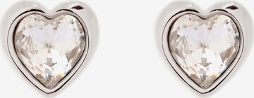 Boucles d'oreilles 'HAN: CRYSTAL HEART EARRING' Ted Baker en argent : devant