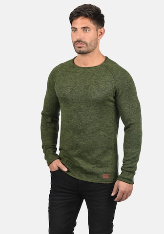 BLEND Sweater 'Dan' in Green: front