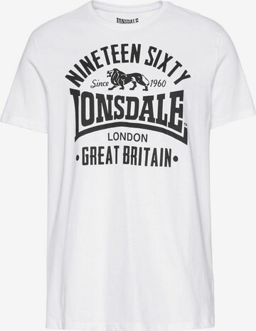 LONSDALE Shirt 'BYLCHAN' in Schwarz