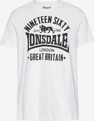LONSDALE Shirt 'BYLCHAN' in Black