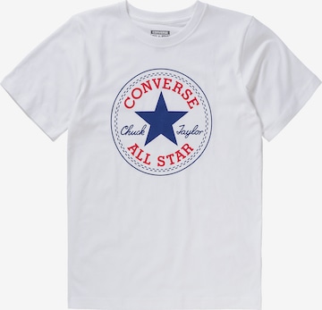 CONVERSE - Camiseta en blanco: frente
