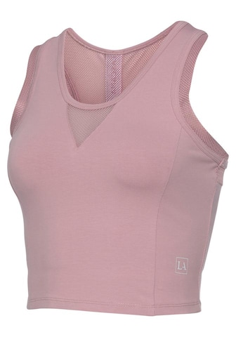 LASCANA ACTIVE Sports top in Pink: front