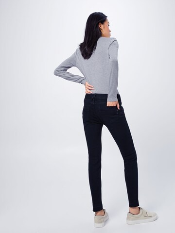 HerrlicherSkinny Traperice 'Touch Cropped' - crna boja: stražnji dio