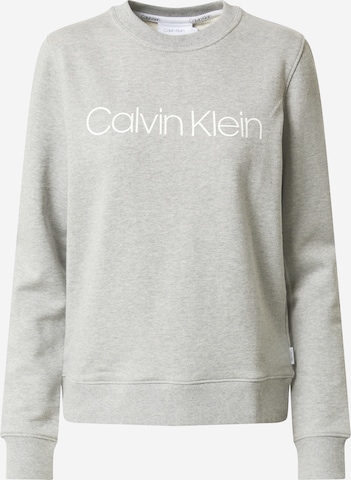 Calvin Klein Regular Sweatshirt in Grijs: voorkant