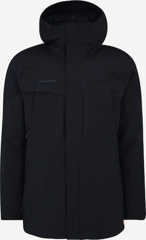 MAMMUT Athletic Sweatshirt 'Chamuera' in Black: front