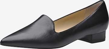 EVITA Classic Flats in Black: front