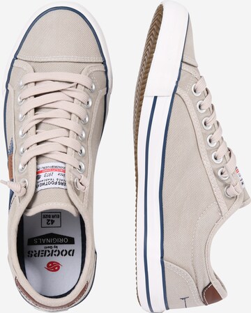 Sneaker bassa di Dockers by Gerli in beige: lato