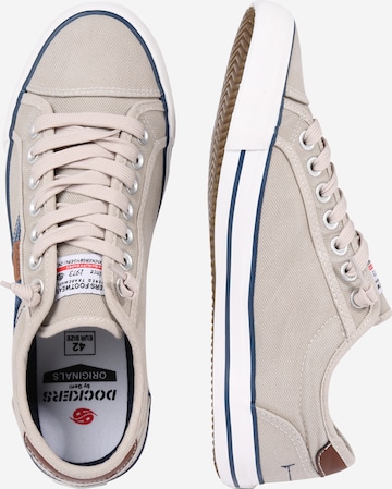 Dockers by Gerli Sneakers laag in Beige: zijkant