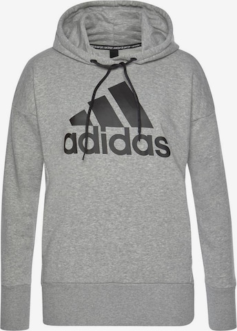 Sweat de sport ADIDAS PERFORMANCE en gris : devant