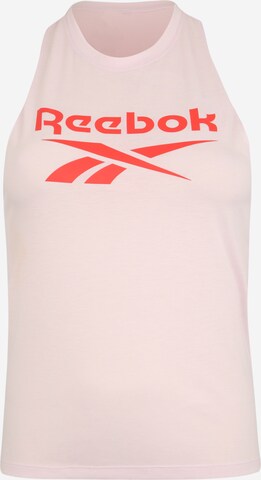 Reebok Sporttop in Roze: voorkant