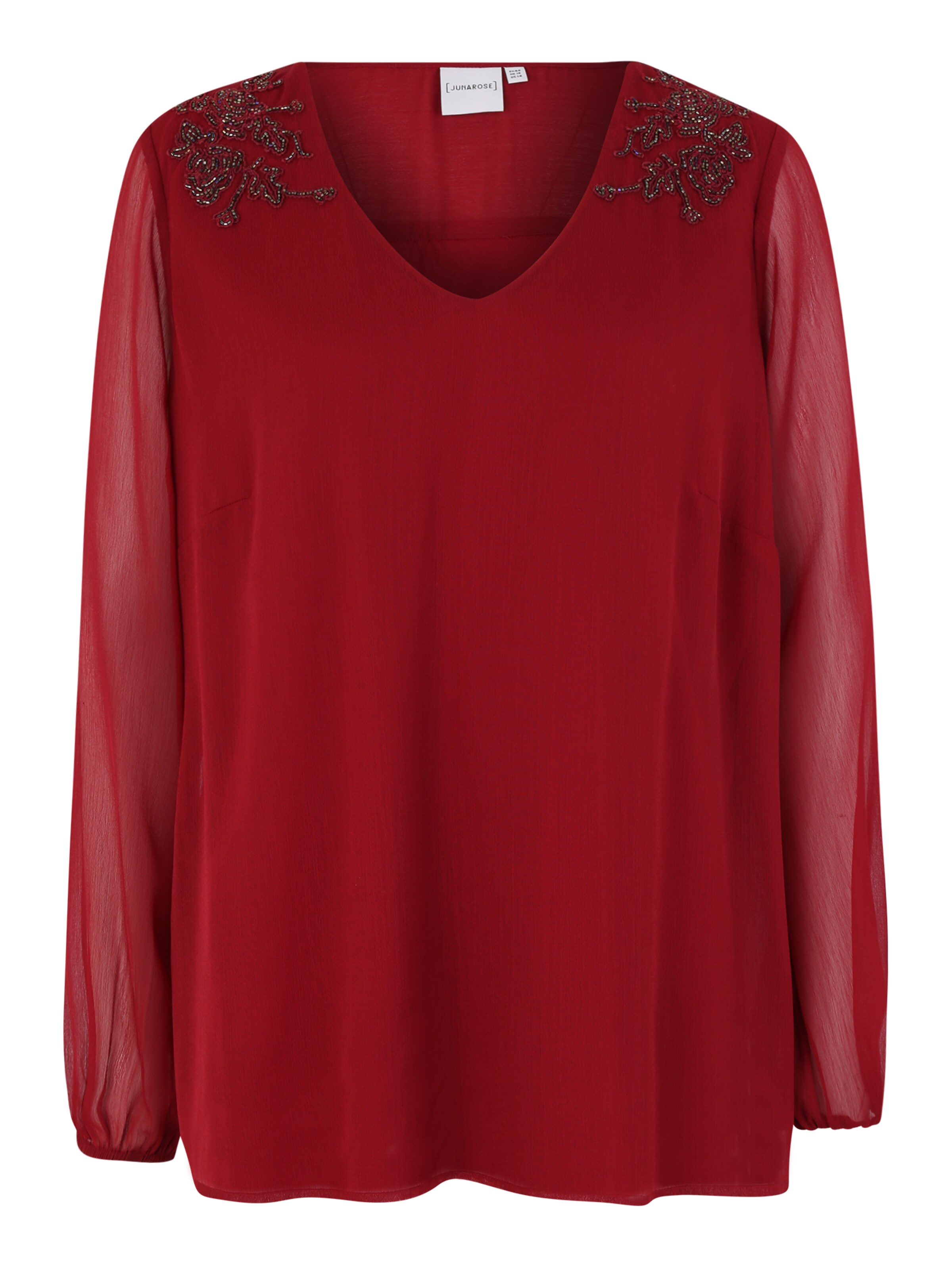 Junarose - Blouse 'SANNE' in de kleur Rood