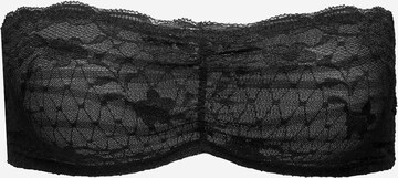 Free People - Bandeau Soutien em preto: frente