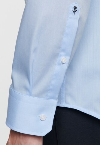 SEIDENSTICKER Slim fit Business shirt 'Slim' in Blue