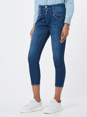 Herrlicher Skinny Jeans 'Shyra' in Blauw: voorkant