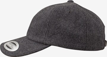 Cappello da baseball 'Melton Wool' di Flexfit in grigio