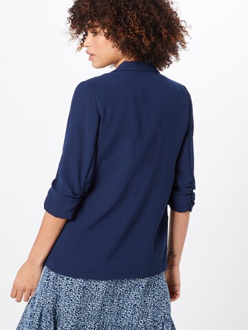 SOAKED IN LUXURY Blazer 'Shirley' in Blue: back