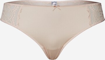 Mey String in Beige: voorkant