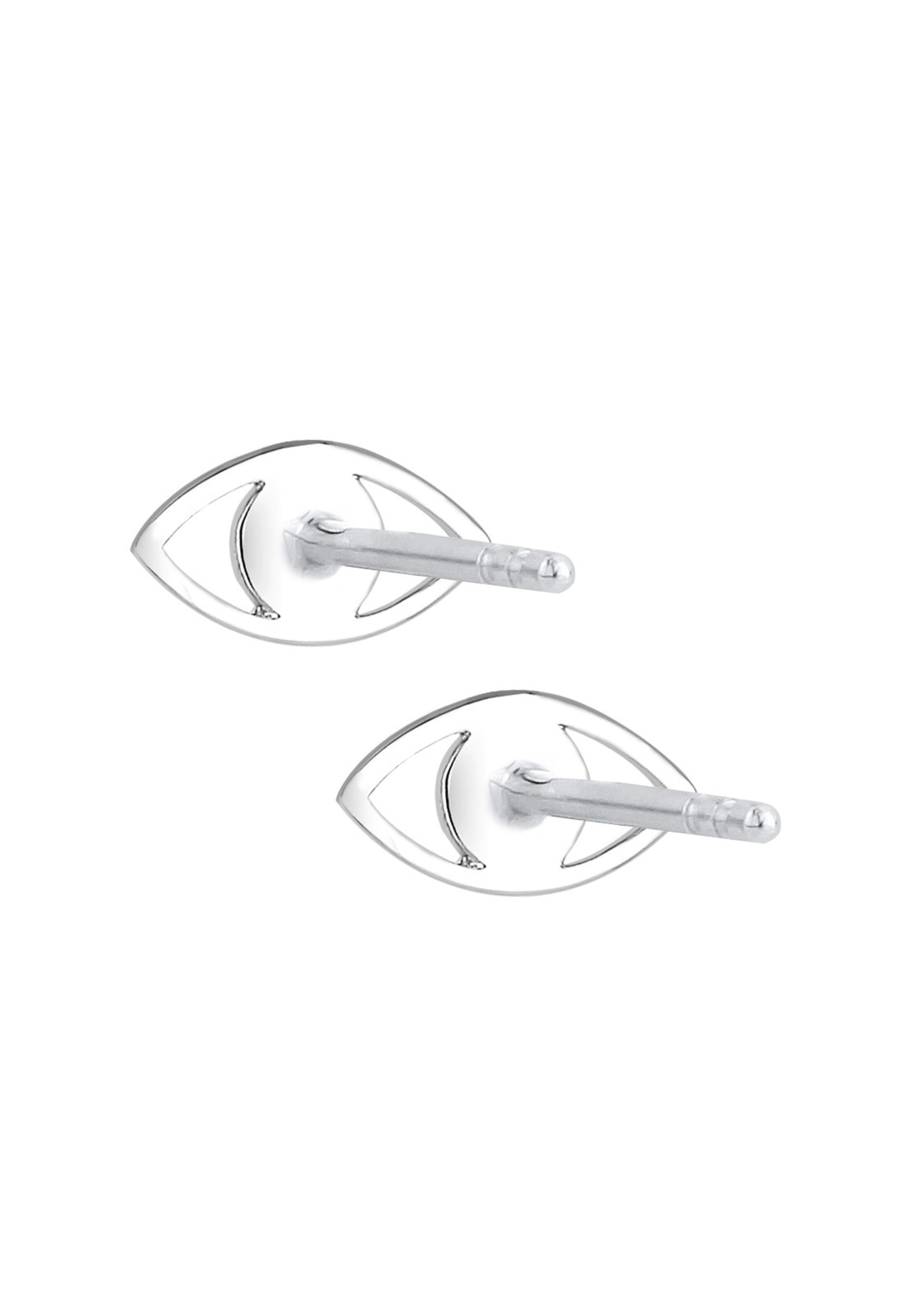 ELLI Earrings 'Evil Eye' in Silver