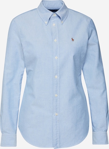 Polo Ralph Lauren Blouse in Blauw: voorkant